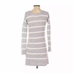 American Eagle Striped Sweater Dress Tie Back